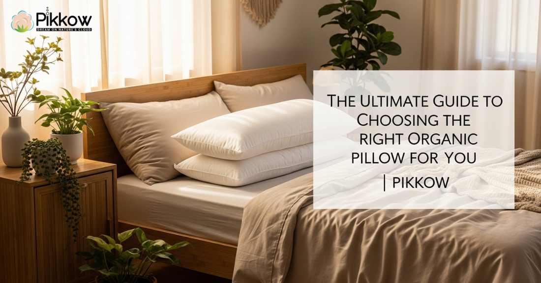 Best Organic Pillow – Pikkow Kapok Pillow for Natural, Eco-Friendly, and Sustainable Sleep