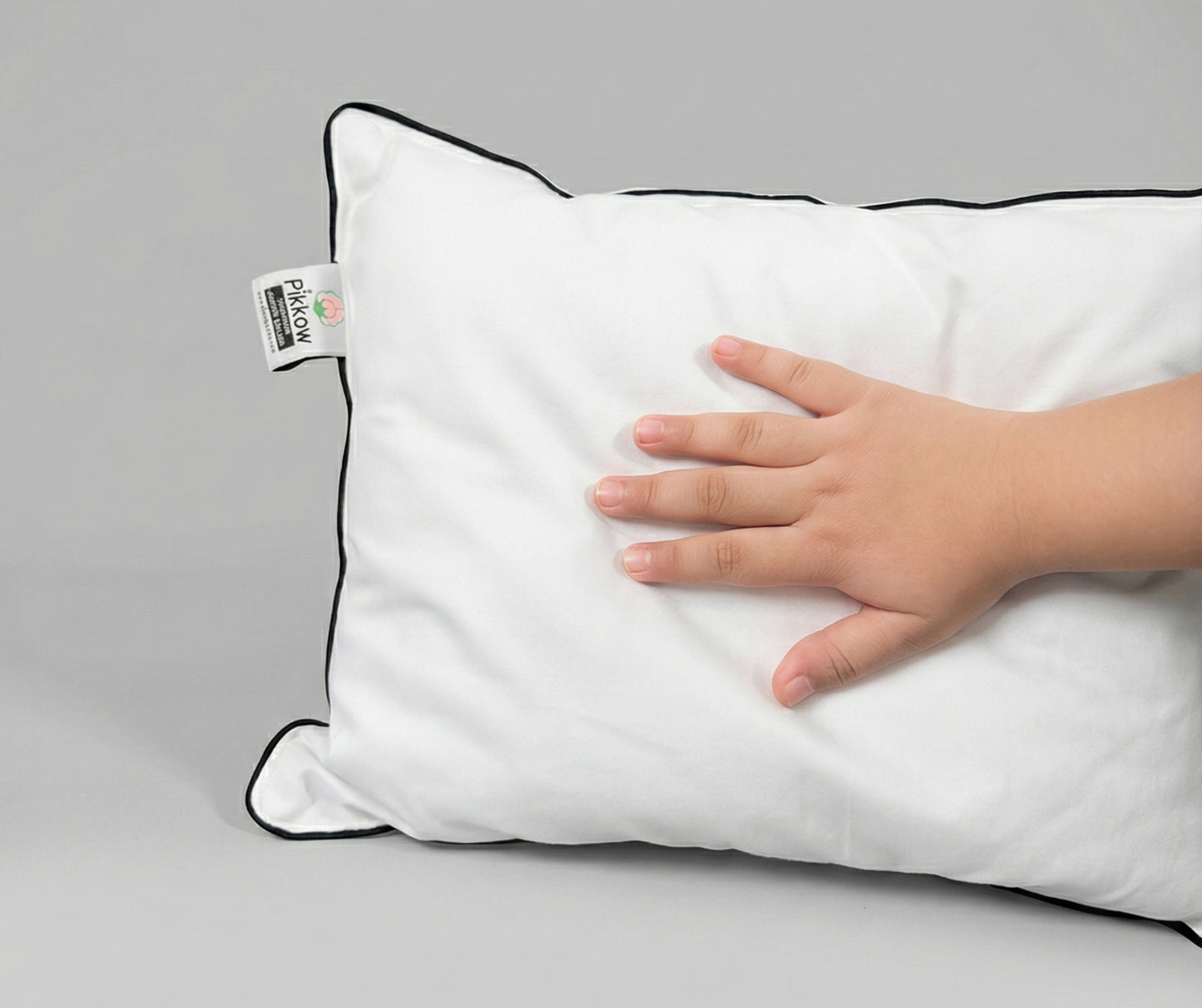 Natural Kapok Cotton Kids Pillow (Semal) | White | Gentle Support