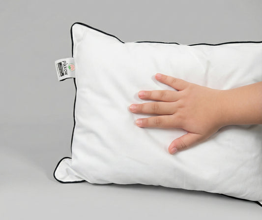 Natural Kapok Cotton Kids Pillow (Semal) | White | Gentle Support