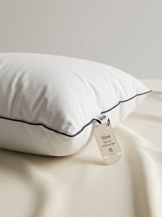 Kapok Fiber Pillow | Cotton Pillow | White | Queen Size