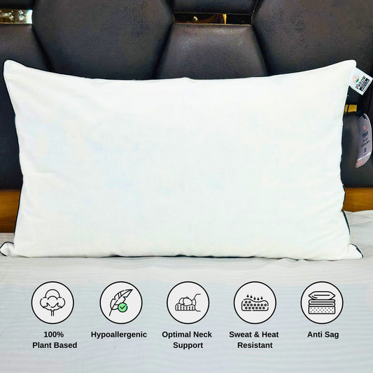 Natural Standard Size Kapok Pillow with eco-friendly kapok seed filling for superior neck and head support