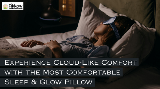 Pikkow Pillow – Experience Cloud-Like Comfort with the Best Soft and Ergonomic Pillow for Neck Pain Relief.