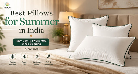 Best cooling pillow for summer in India for sweat-free sleep