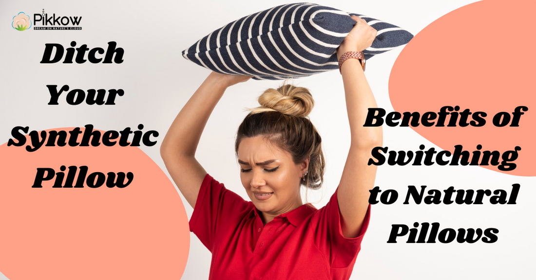 Ditch your synthetic pillow and embrace eco-friendly bedding with organic and sustainable pillow options.