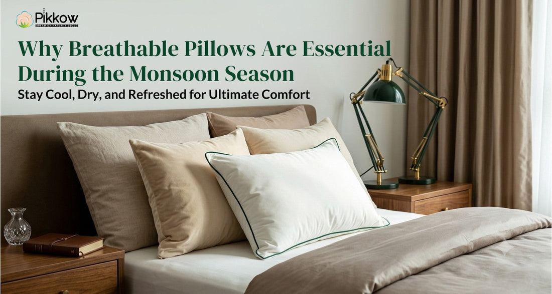 Breathable pillows for comfortable sleep during the monsoon season