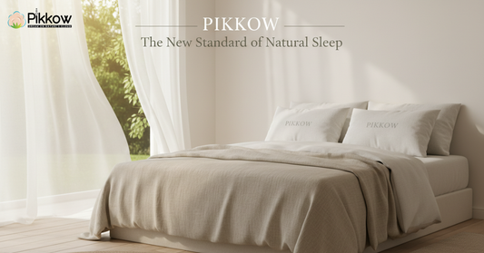 Organic kapok pillow by PIKKOW — sustainable and natural bedding comfort