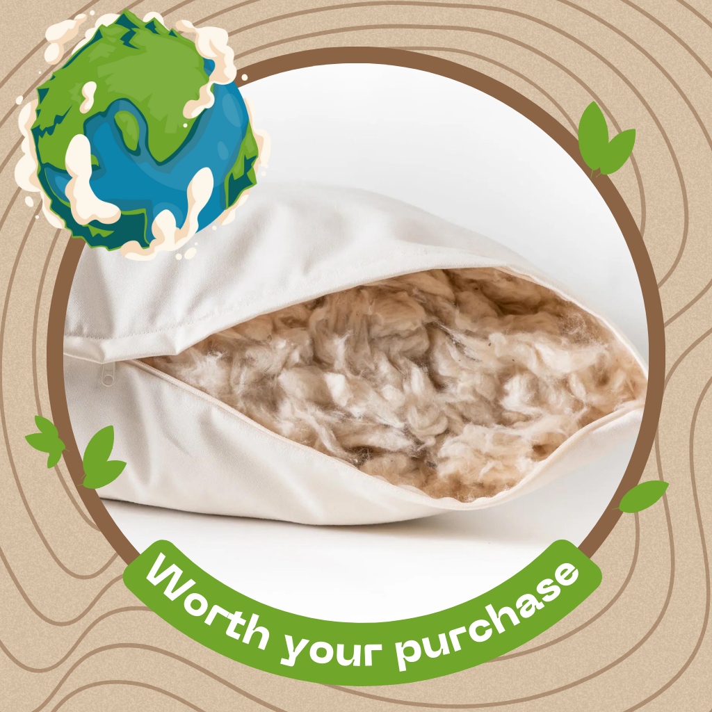 Shop with purpose at Pikkow.com — eco-friendly kapok pillows promoting sustainable and conscious living for a greener planet.